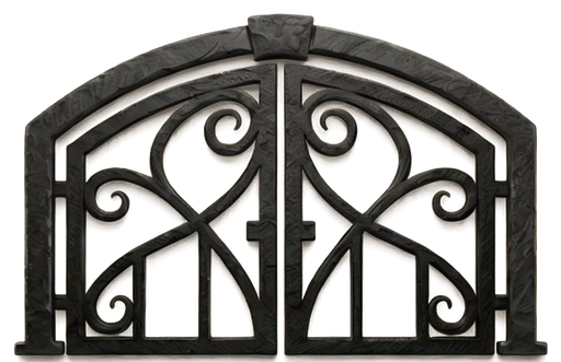 GateIron wrought-iron gate logo